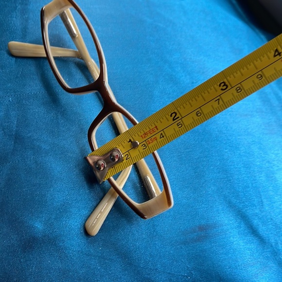 Vintage Norma Kamali brown and bone eyeglasses - Picture 16 of 16